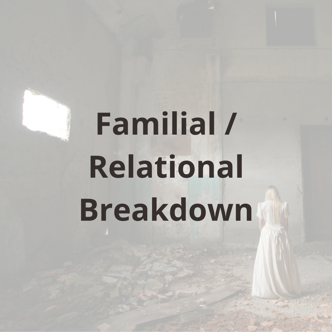 familial relational breakdown